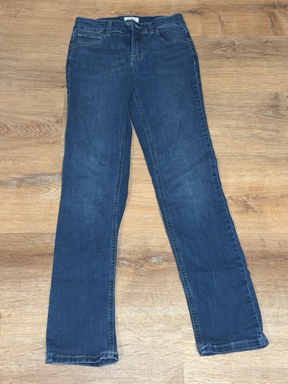 Maurices Dark Blue Straight-Leg Women's Jeans